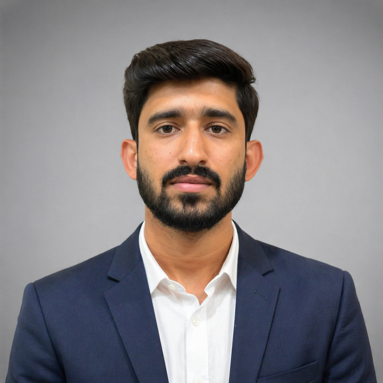 Portrait of Muhammad Shahzaib